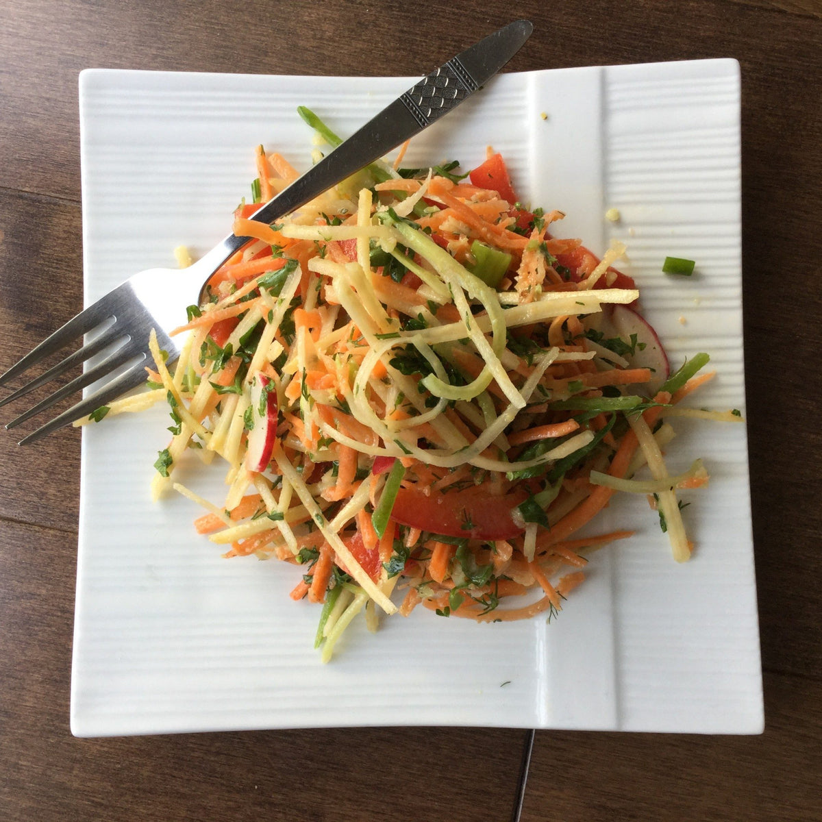 Salade de seiches façon thaïe