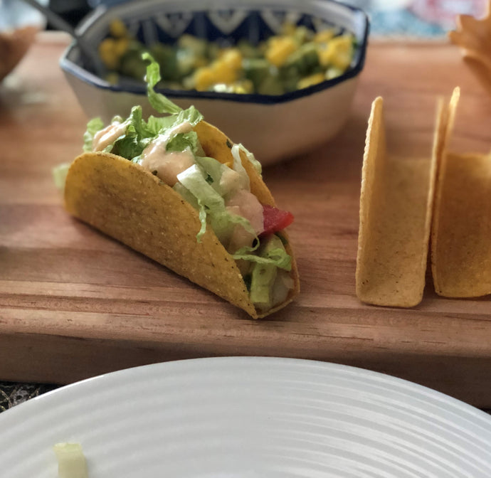 Tacos de poisson (pour 4 personnes)